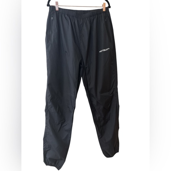 HOTSUIT Sauna Suit Pants – Black – Sweat-Enhancing Workout Gear XXL - Picture 1 of 12